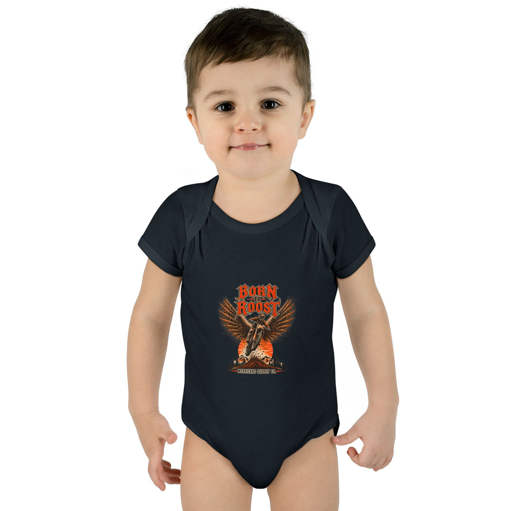 Born To Roost Baby Onesie