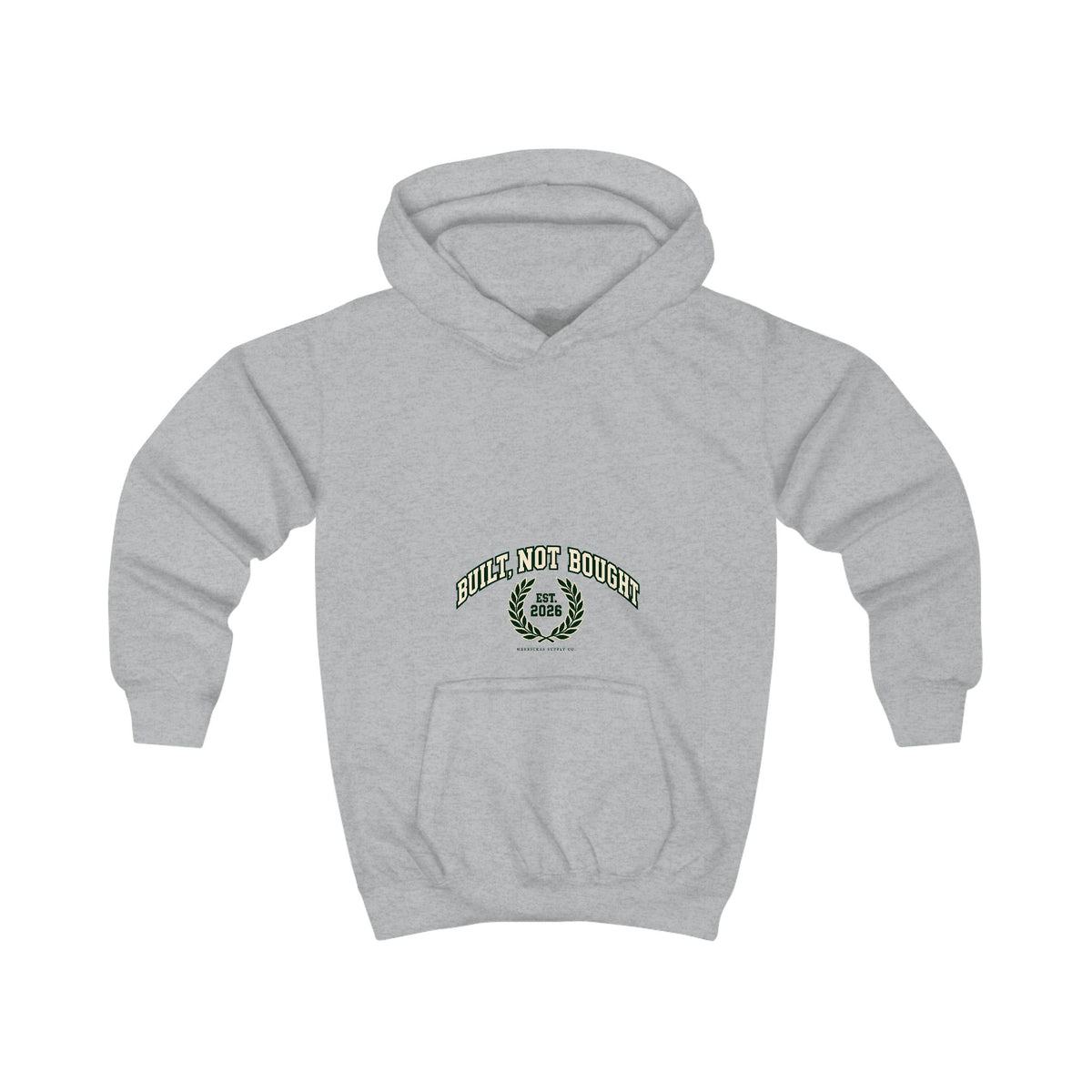 Built Not Bought Kids' Hoodie