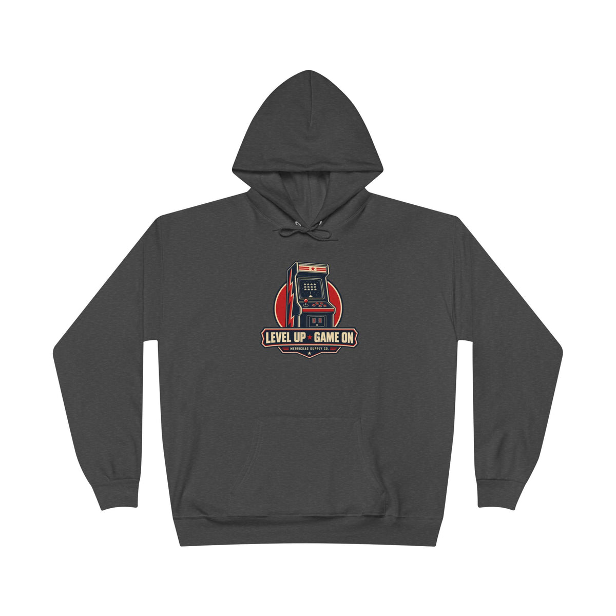 Level Up Game On Heavyweight Hoodie