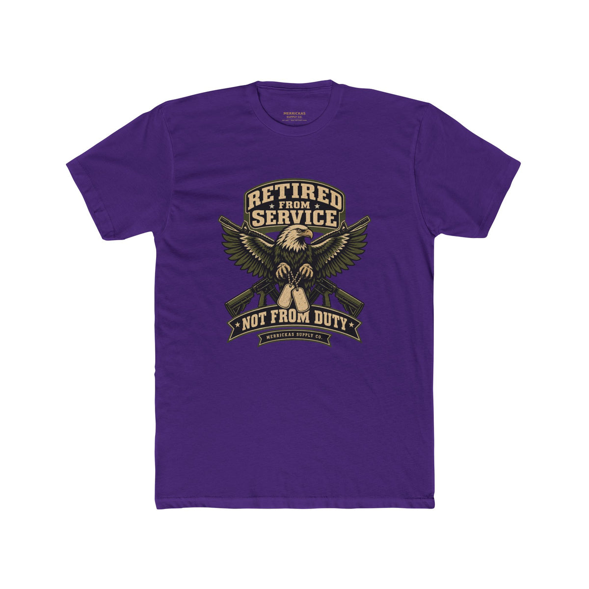 Retired From Service Not From Duty T-Shirt