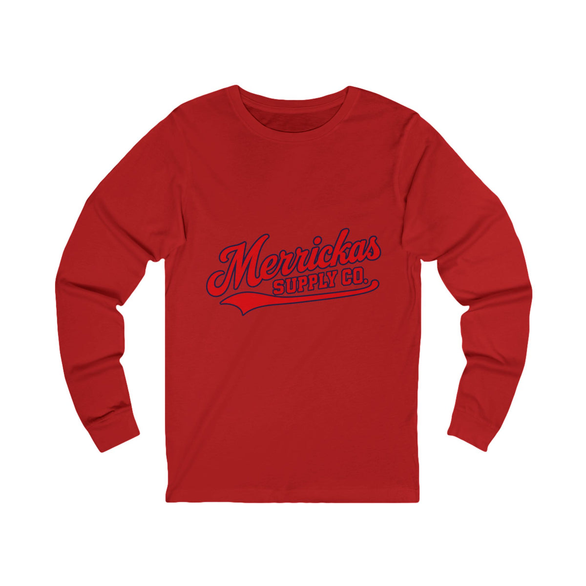 Merrickas Classic Script Long Sleeve Tee