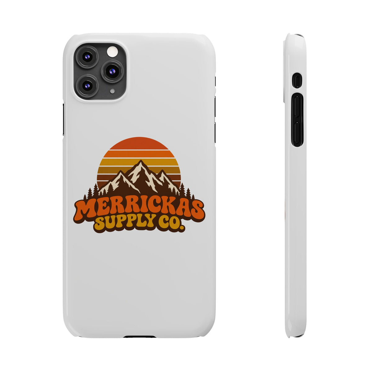Merrickas Retro Sunset Mountain Phone Case