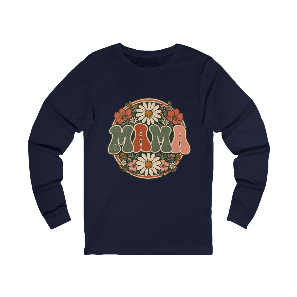 Mama Wildflower Long Sleeve Tee