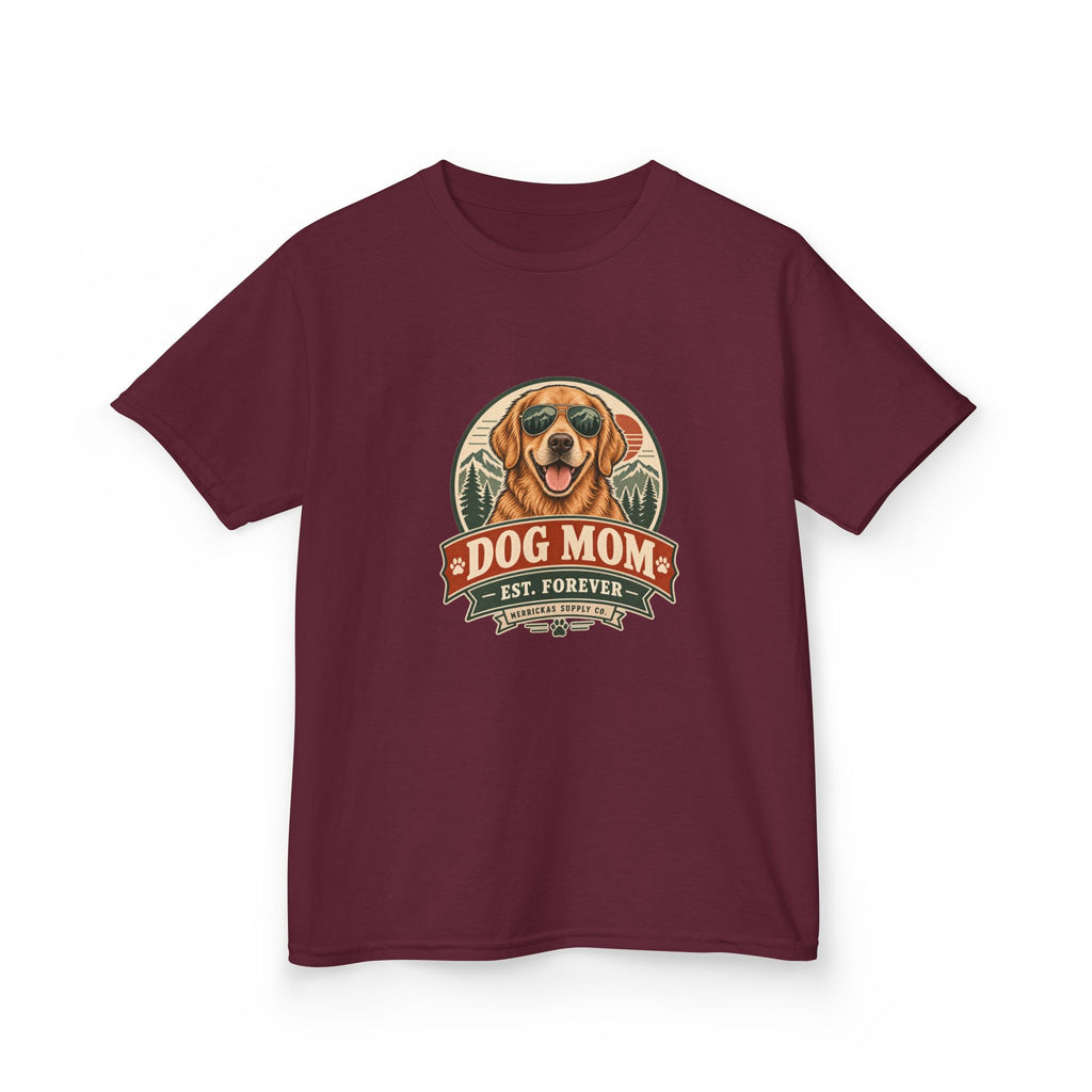 Dog Mom Est. Forever Kids Tee