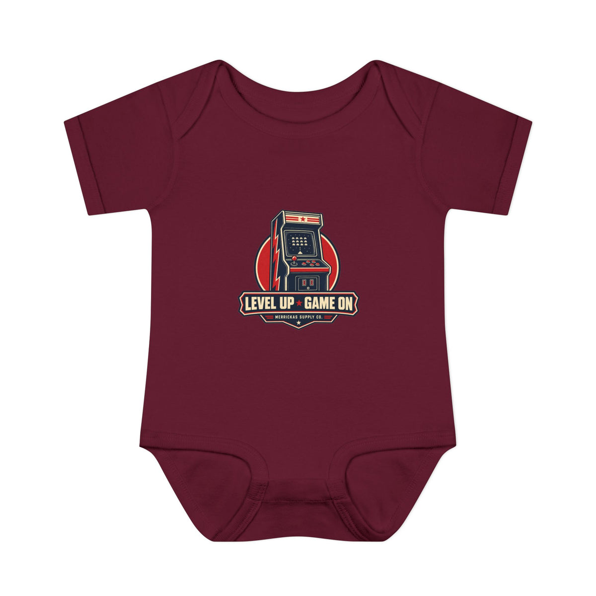 Level Up Game On Baby Onesie