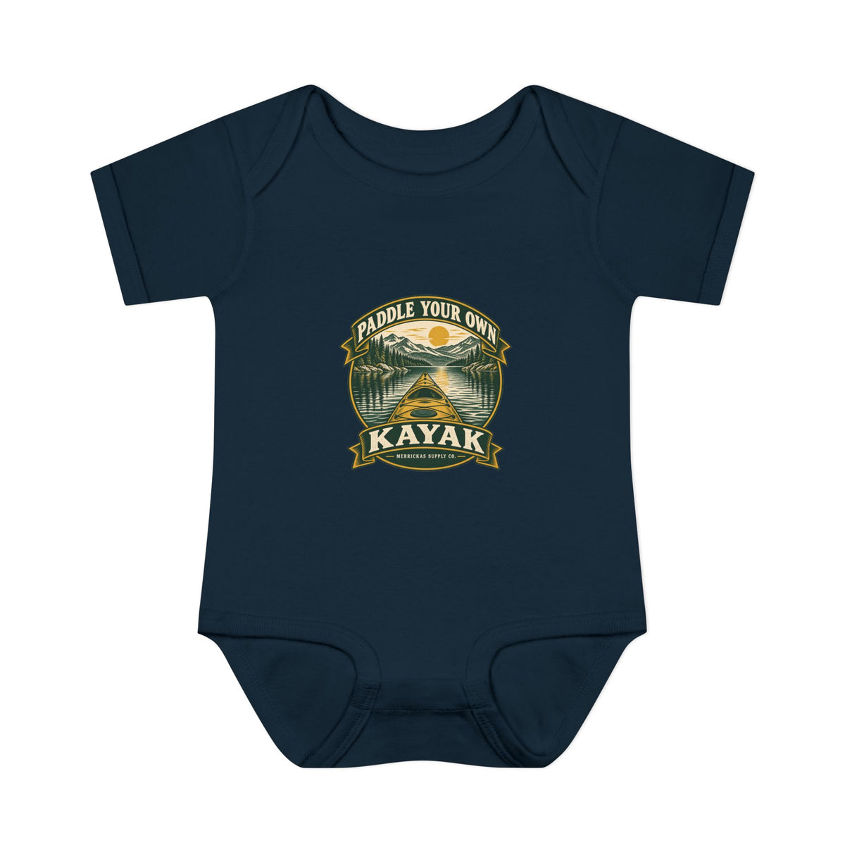 Paddle Your Own Kayak Baby Onesie