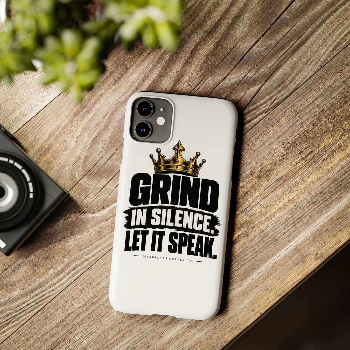 Grind In Silence Phone Case