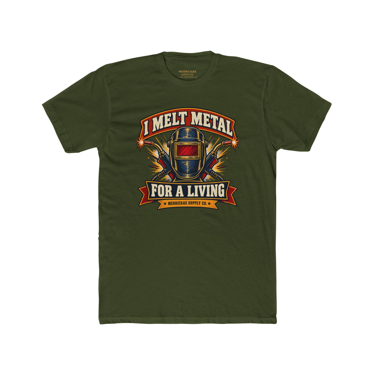I Melt Metal For A Living Premium Tee