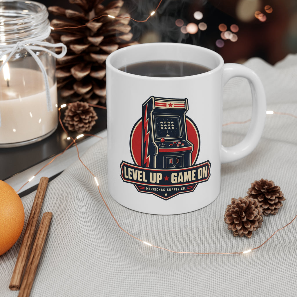 Level Up Game On Coffee Mug 11oz