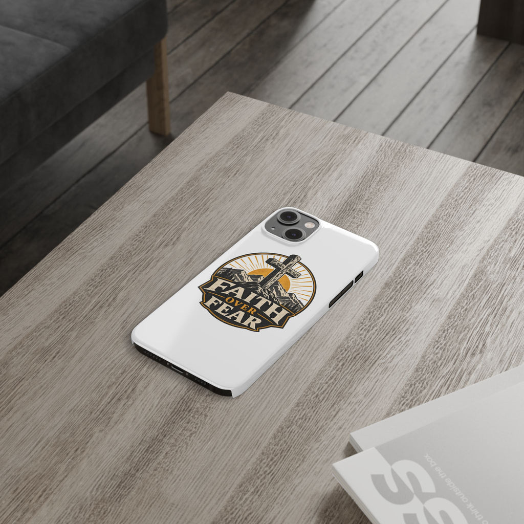 Faith Over Fear Phone Case