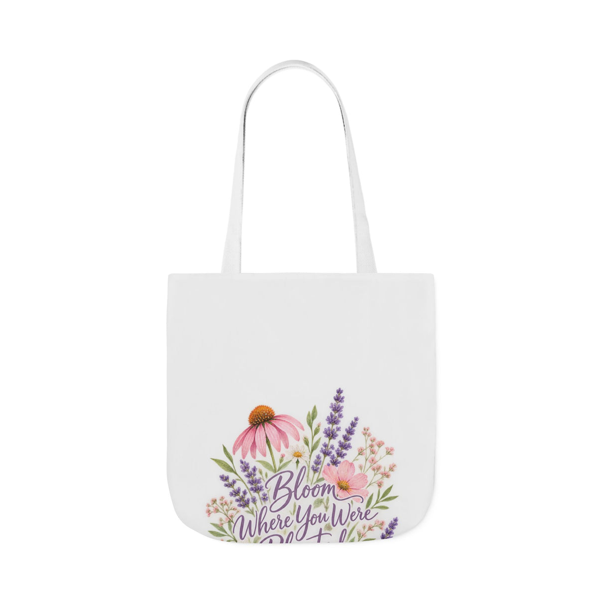 Bloom Where You Were Planted Anyway Canvas Wall Art