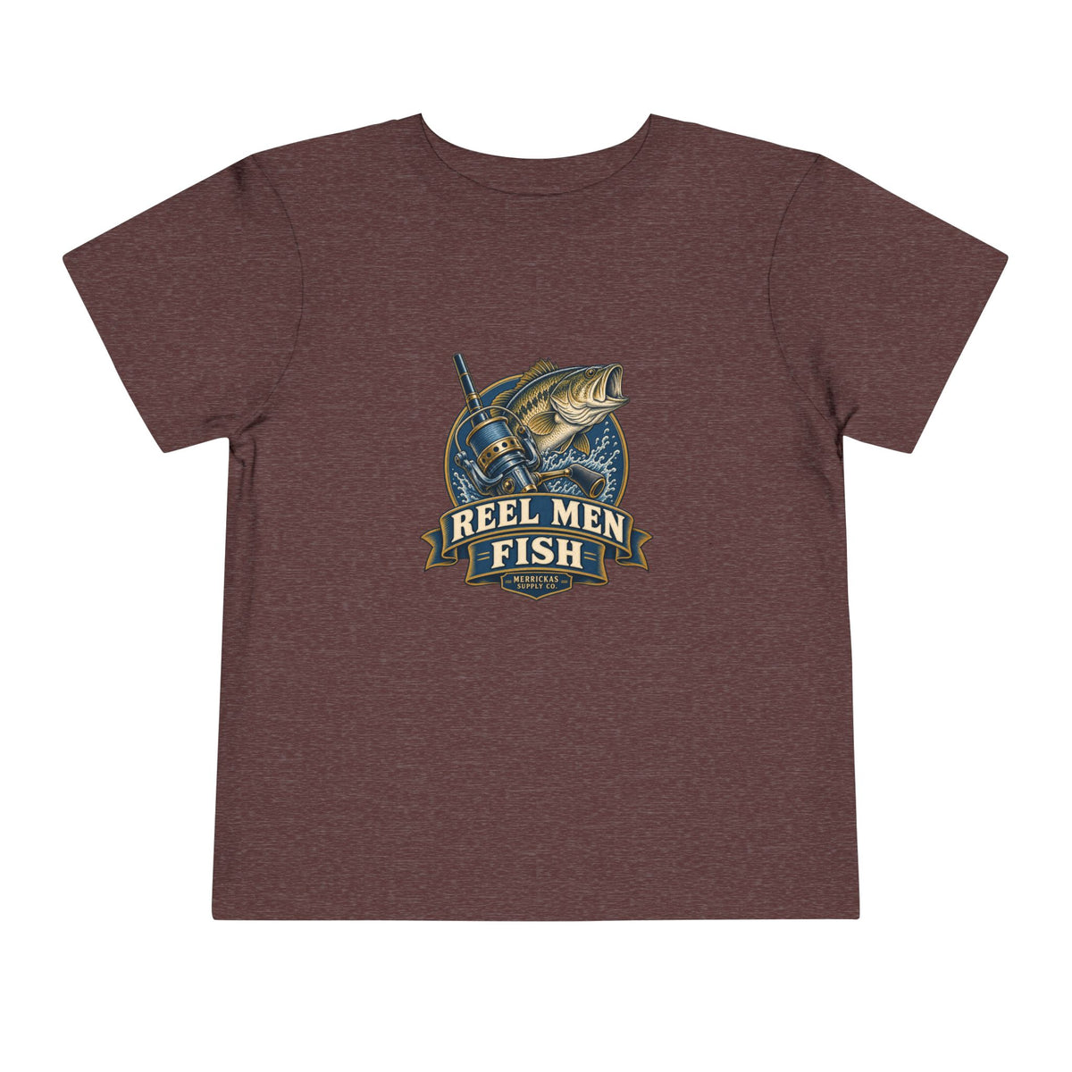 Reel Men Fish Toddler Tee
