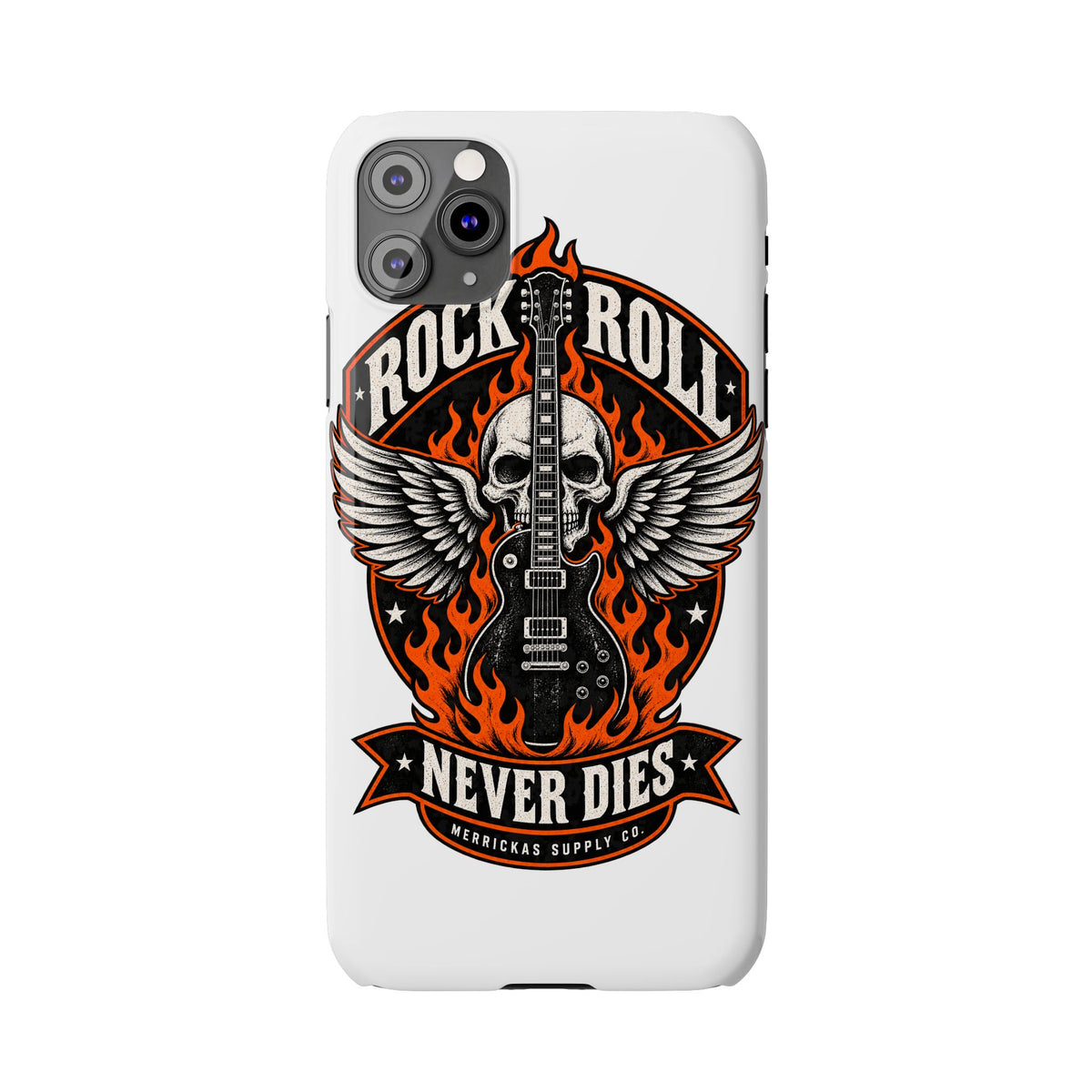 Rock N Roll Never Dies Phone Case