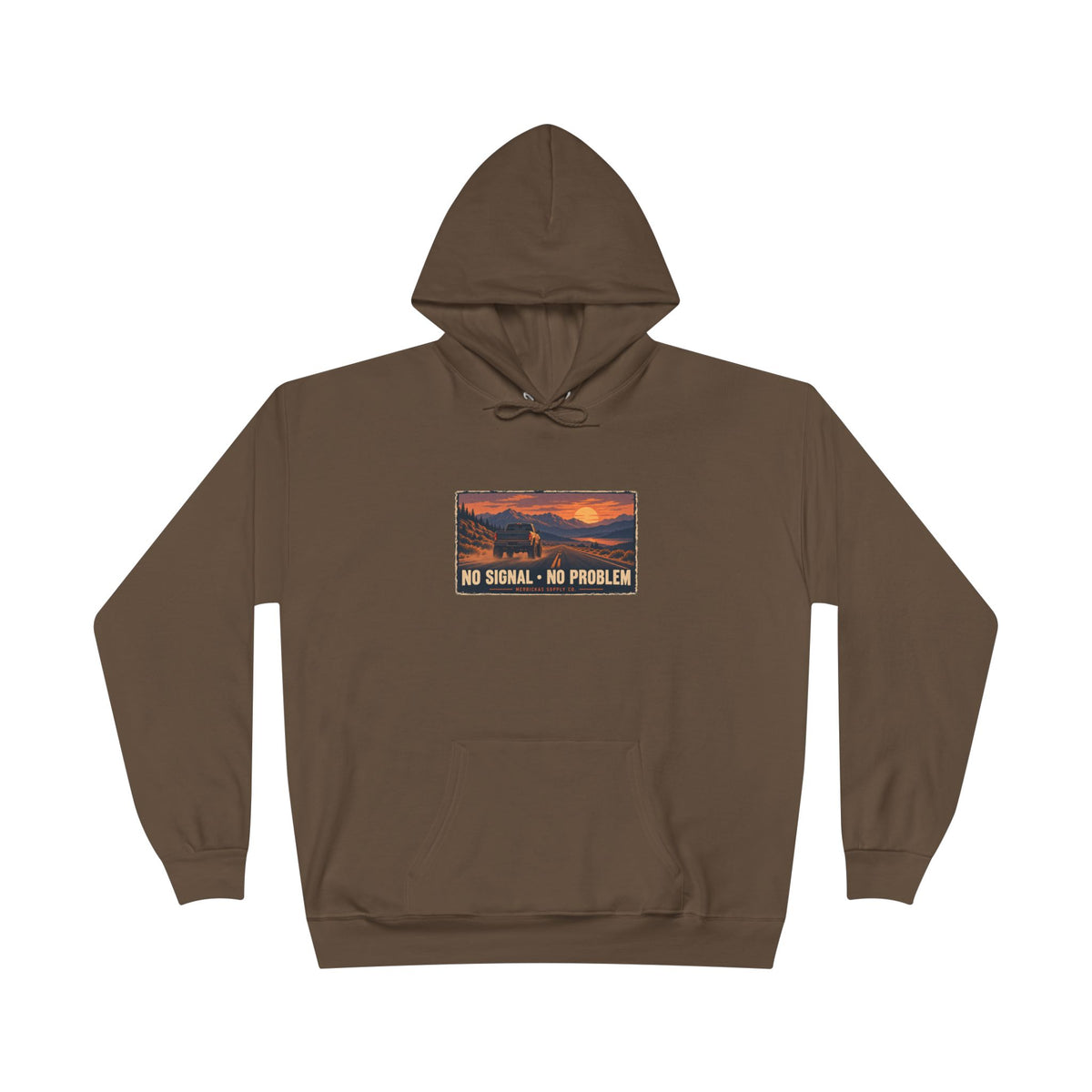 No Signal No Problem Heavyweight Hoodie