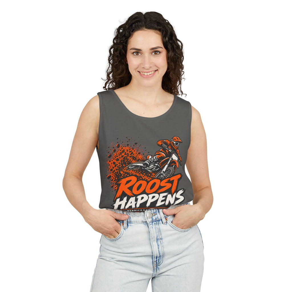 Roost Happens Garment-Dyed Tank
