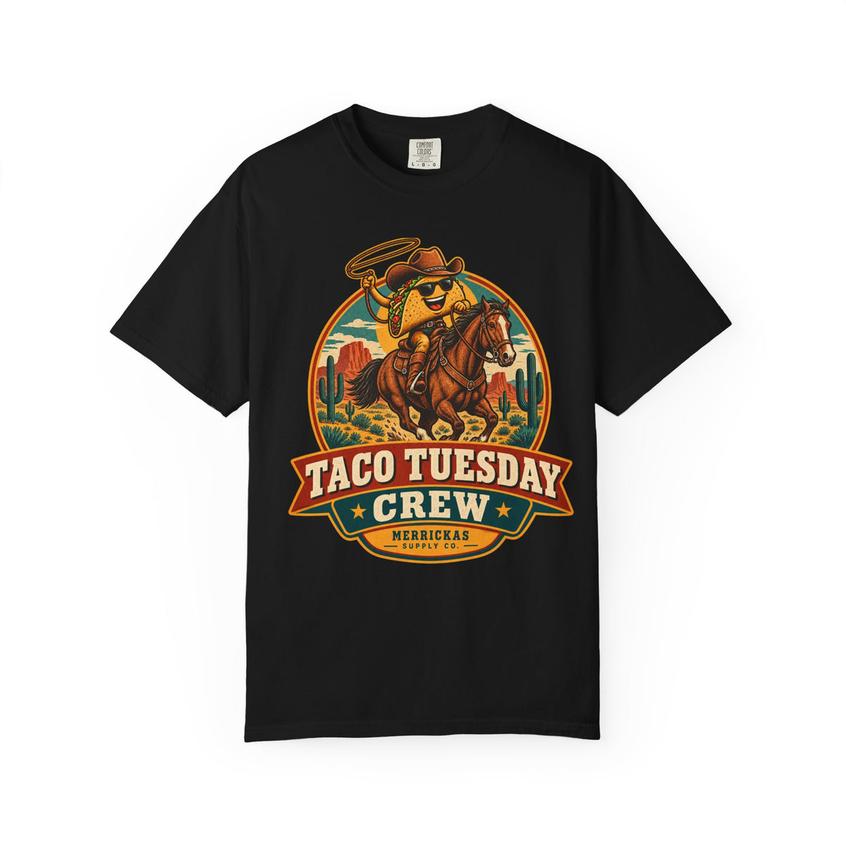 Taco Tuesday Crew Garment-Dyed Tee