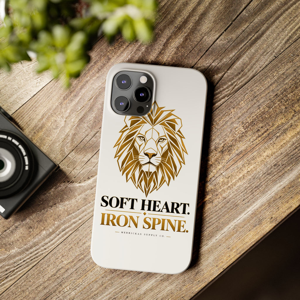 Soft Heart Iron Spine Phone Case