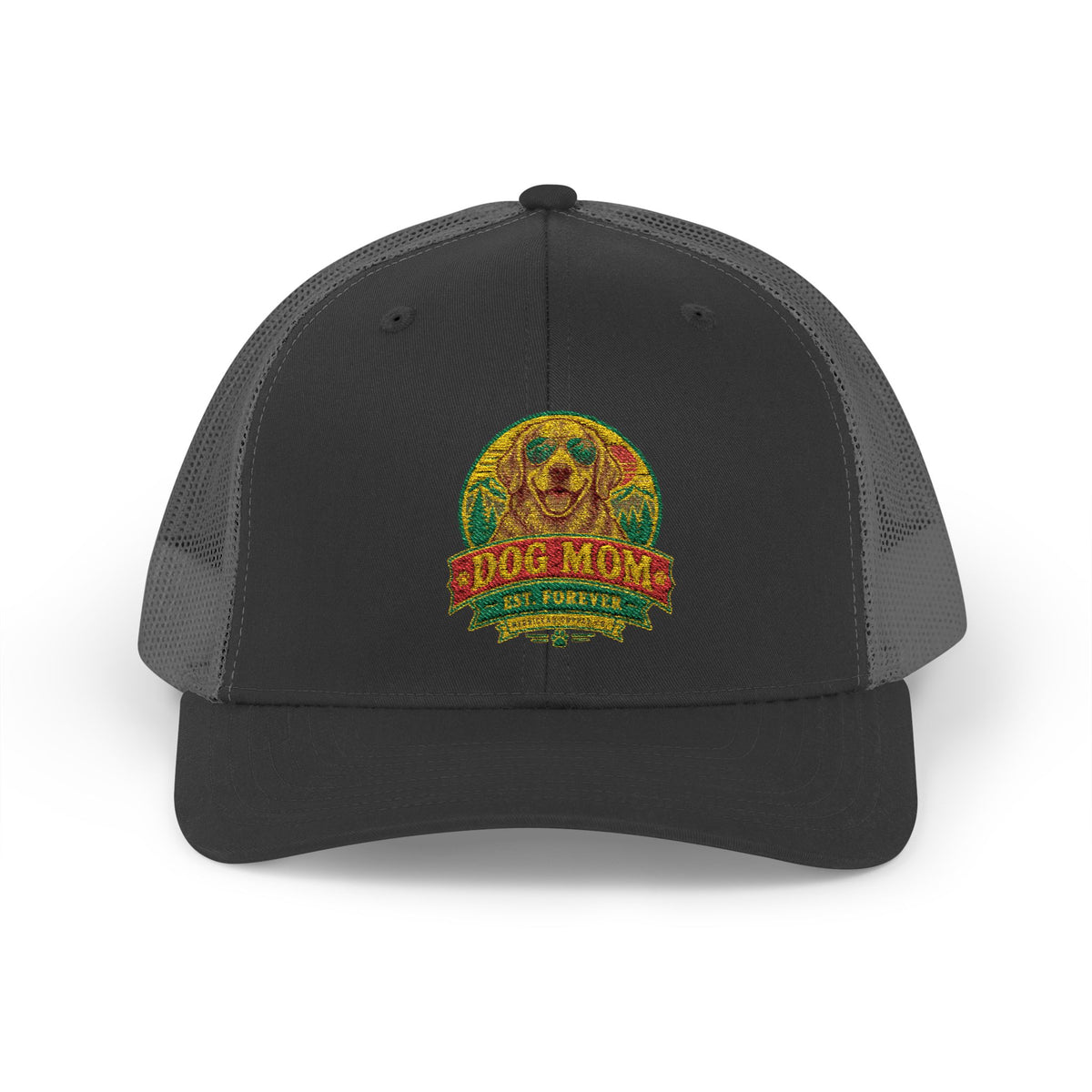 Dog Mom Est. Forever Snapback Trucker Cap