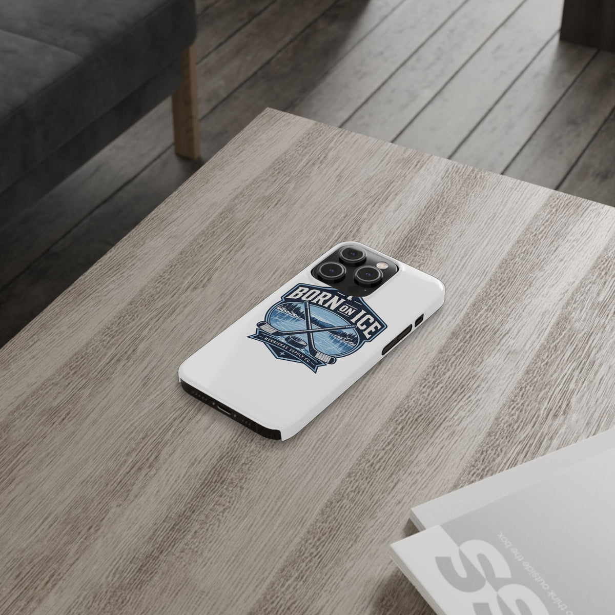 Born On Ice Phone Case