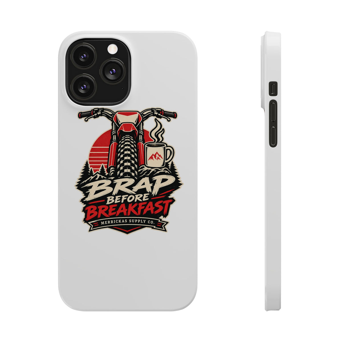 Brap Before Breakfast Phone Case