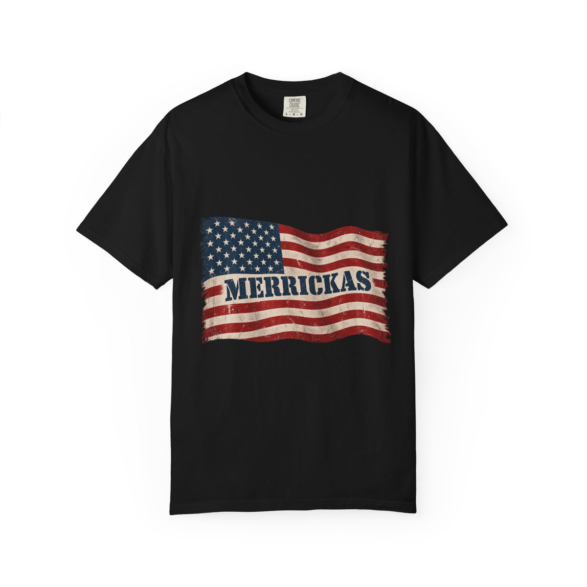 Merrickas Flag Garment-Dyed Tee