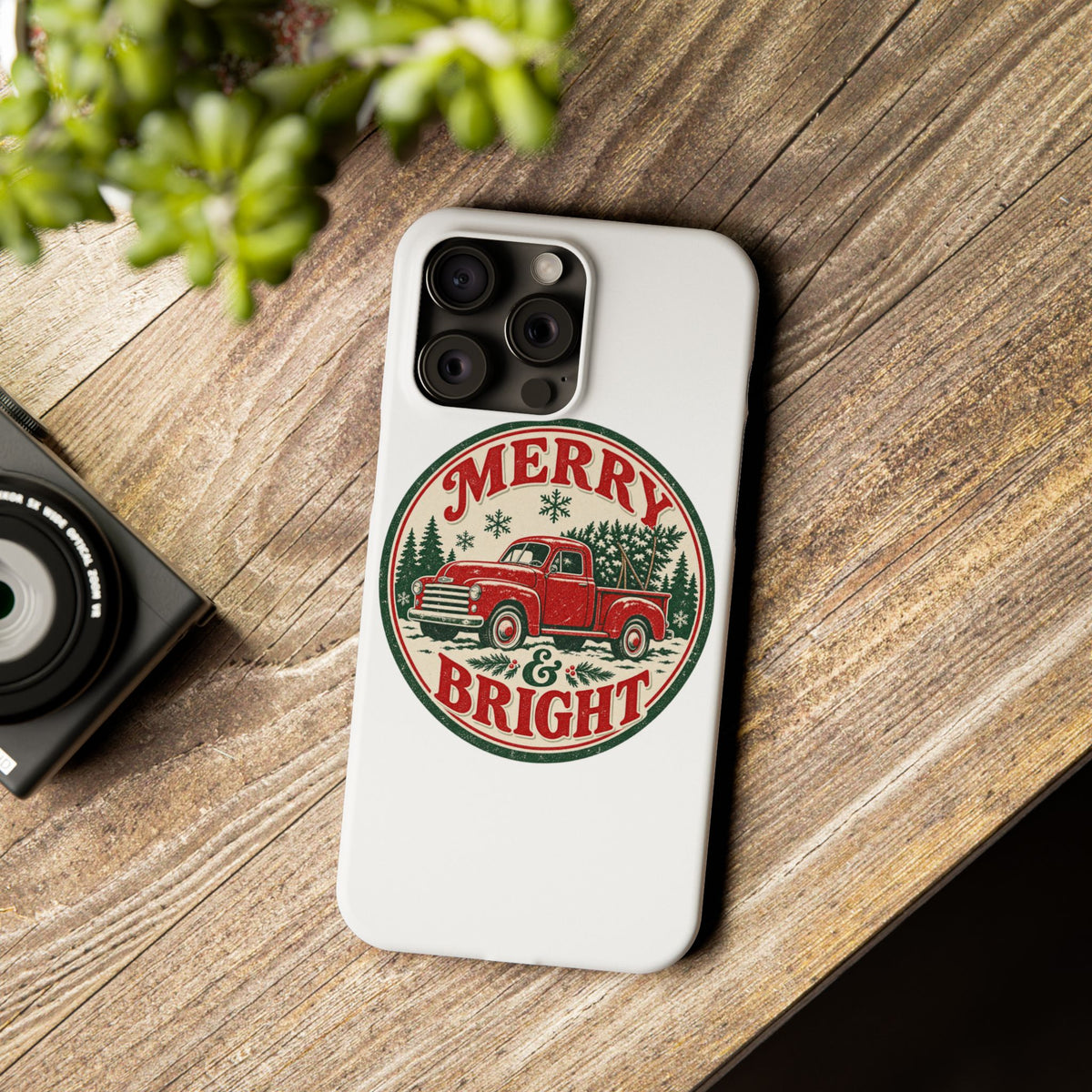 Merry & Bright Phone Case
