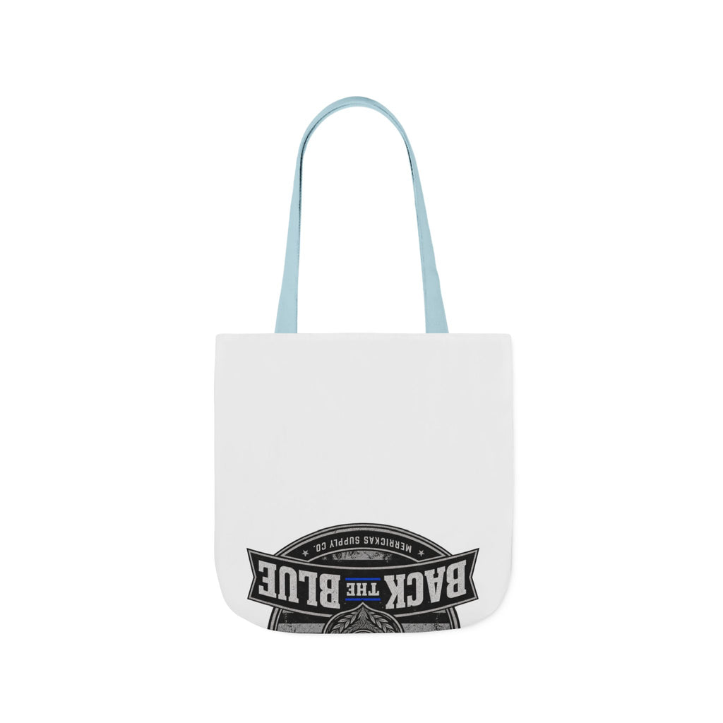 Back The Blue Canvas Wall Art