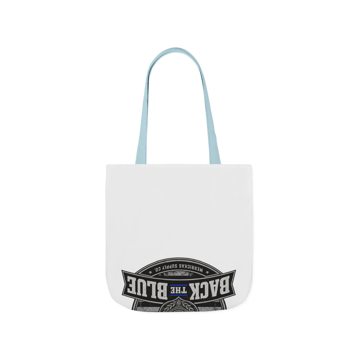 Back The Blue Canvas Wall Art