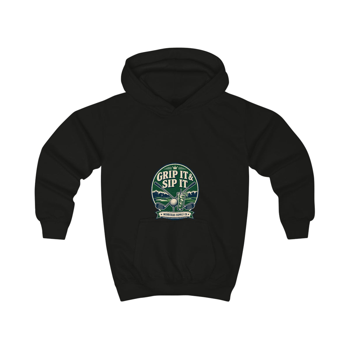 Grip It & Sip It Kids' Hoodie