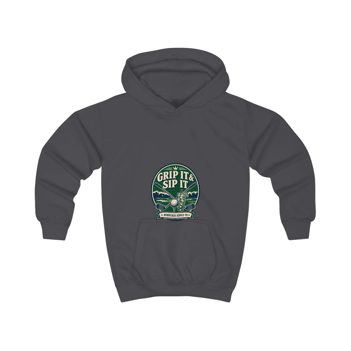 Grip It & Sip It Kids' Hoodie