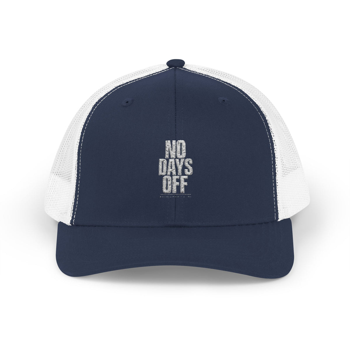 No Days Off Snapback Trucker Cap
