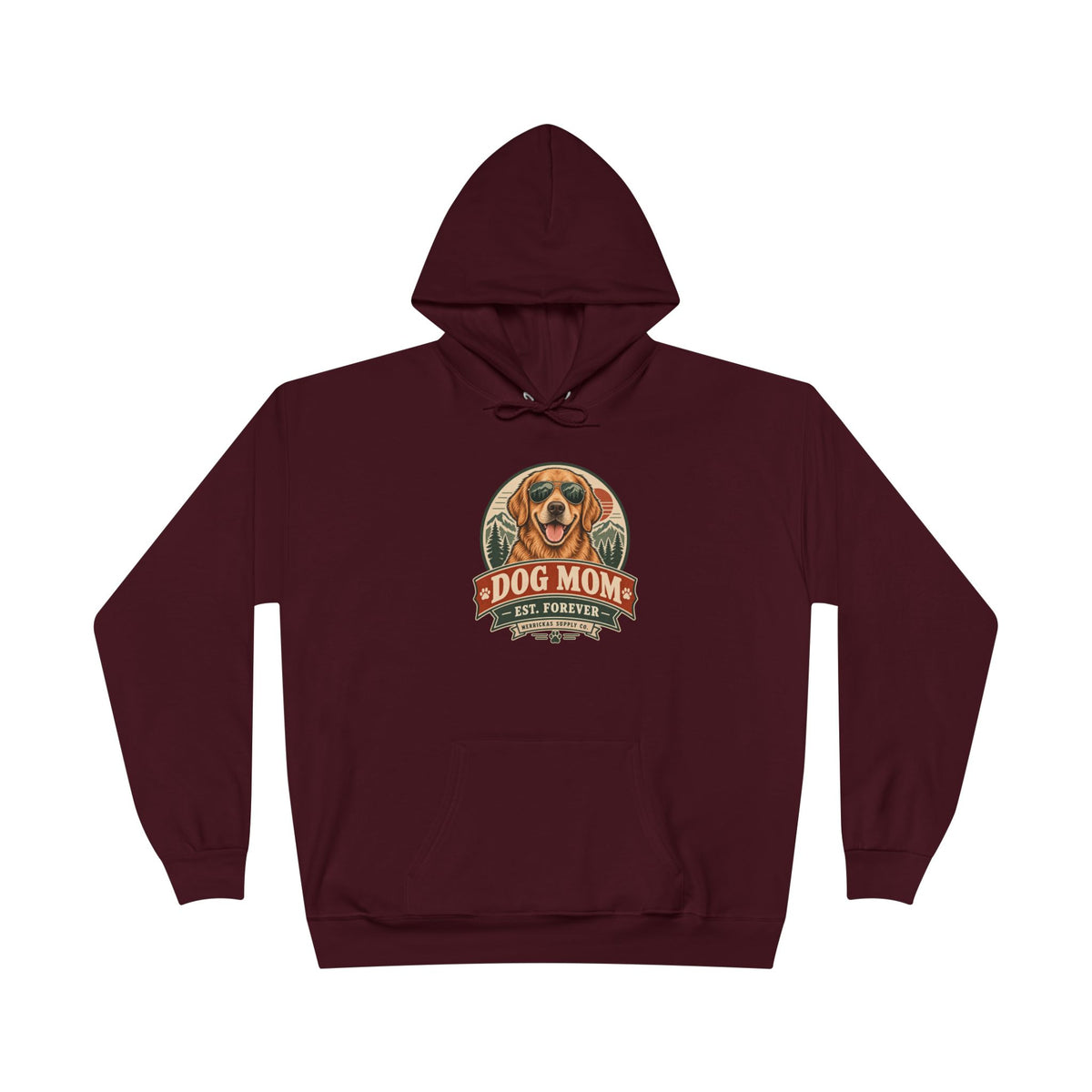 Dog Mom Est. Forever Heavyweight Hoodie