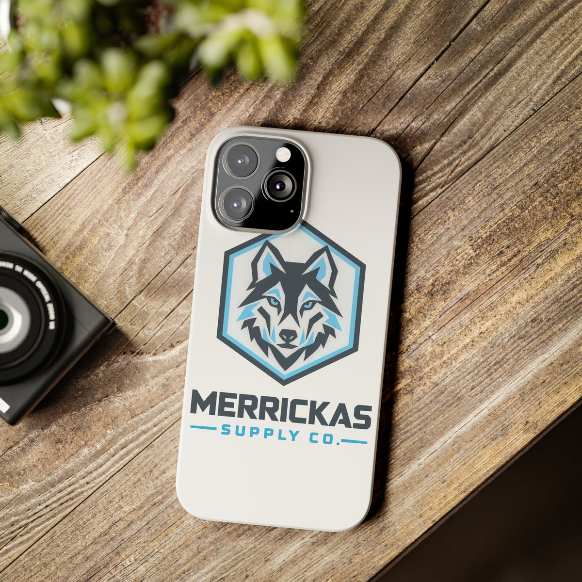 Merrickas Geo Wolf Phone Case