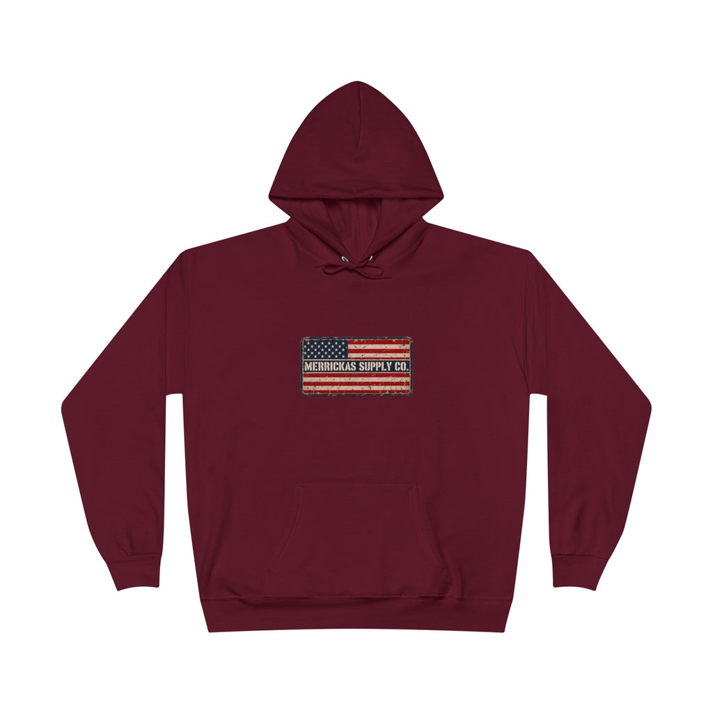 Merrickas American Flag Patch Hoodie