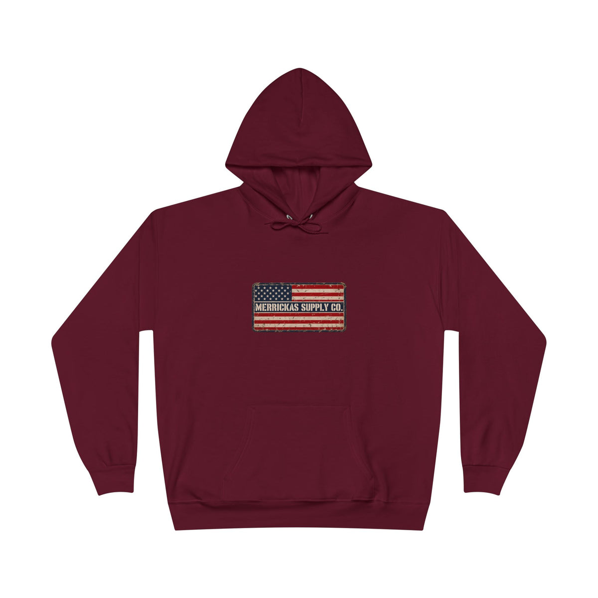 Merrickas American Flag Patch Hoodie