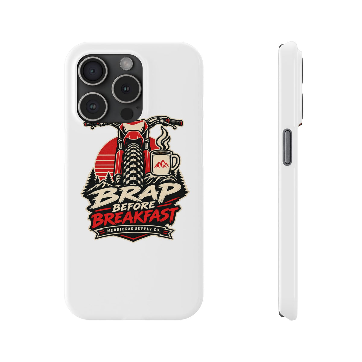 Brap Before Breakfast Phone Case