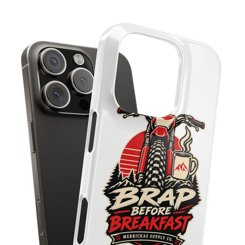 Brap Before Breakfast Phone Case