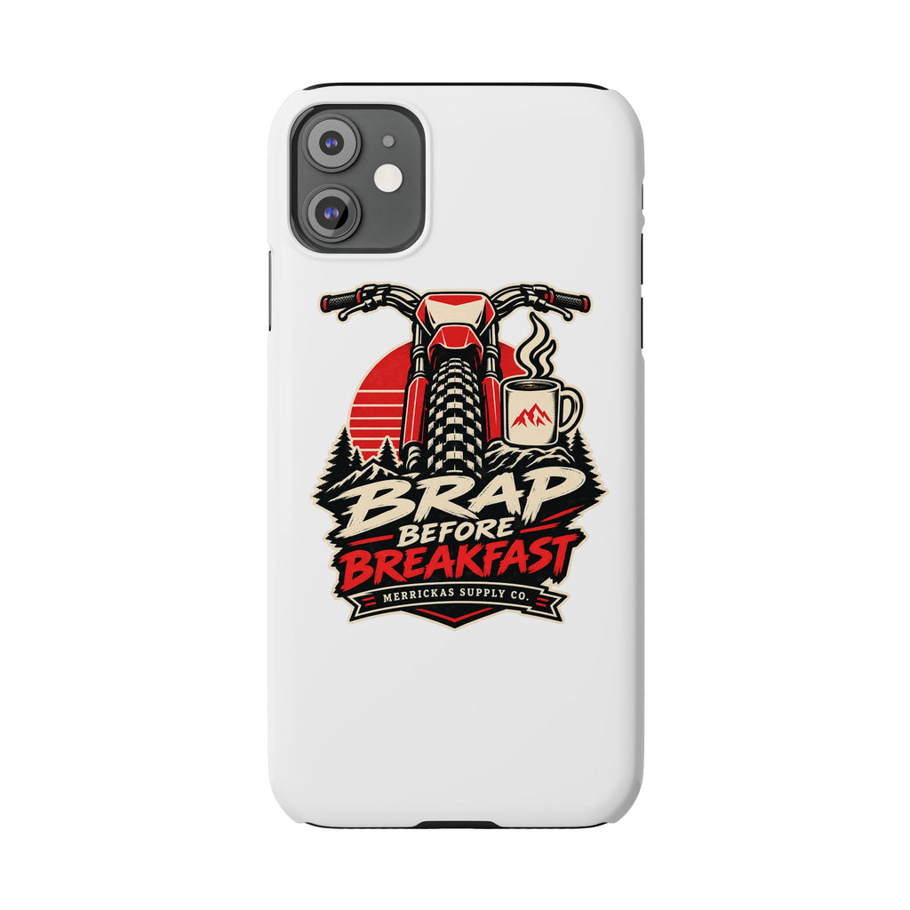 Brap Before Breakfast Phone Case