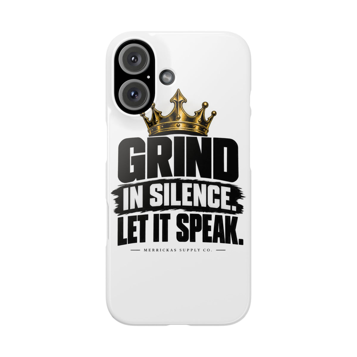 Grind In Silence Phone Case