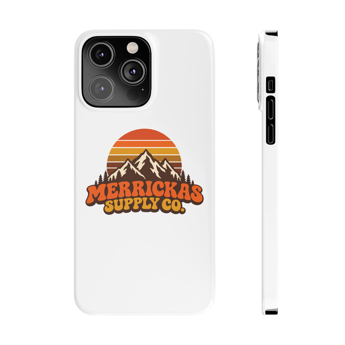 Merrickas Retro Sunset Mountain Phone Case