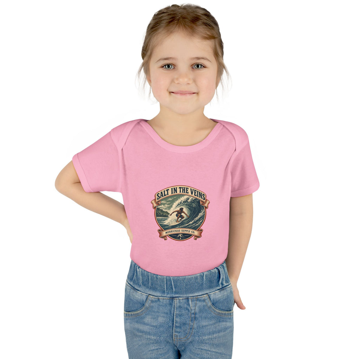 Salt In The Veins Baby Onesie