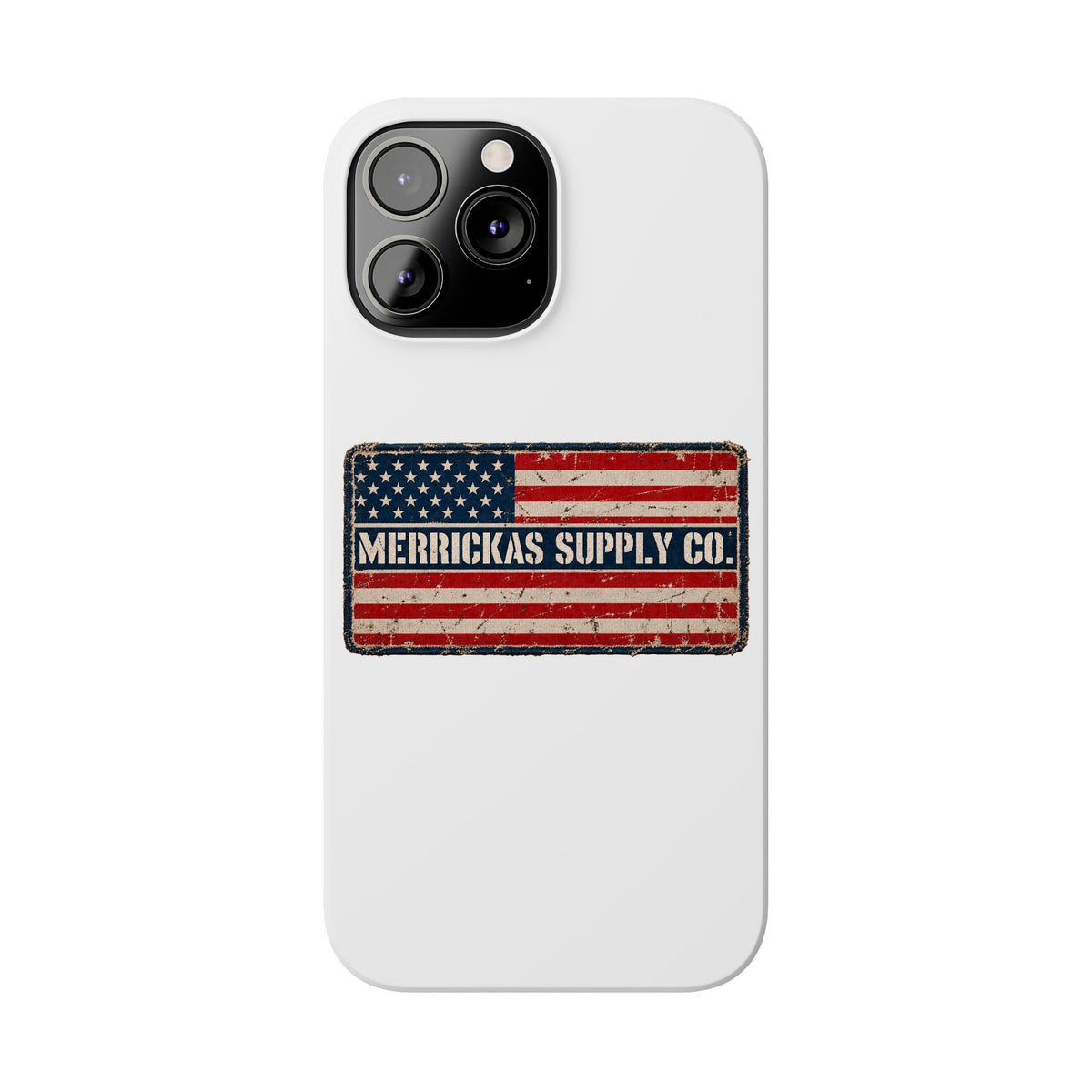 Merrickas American Flag Patch Phone Case