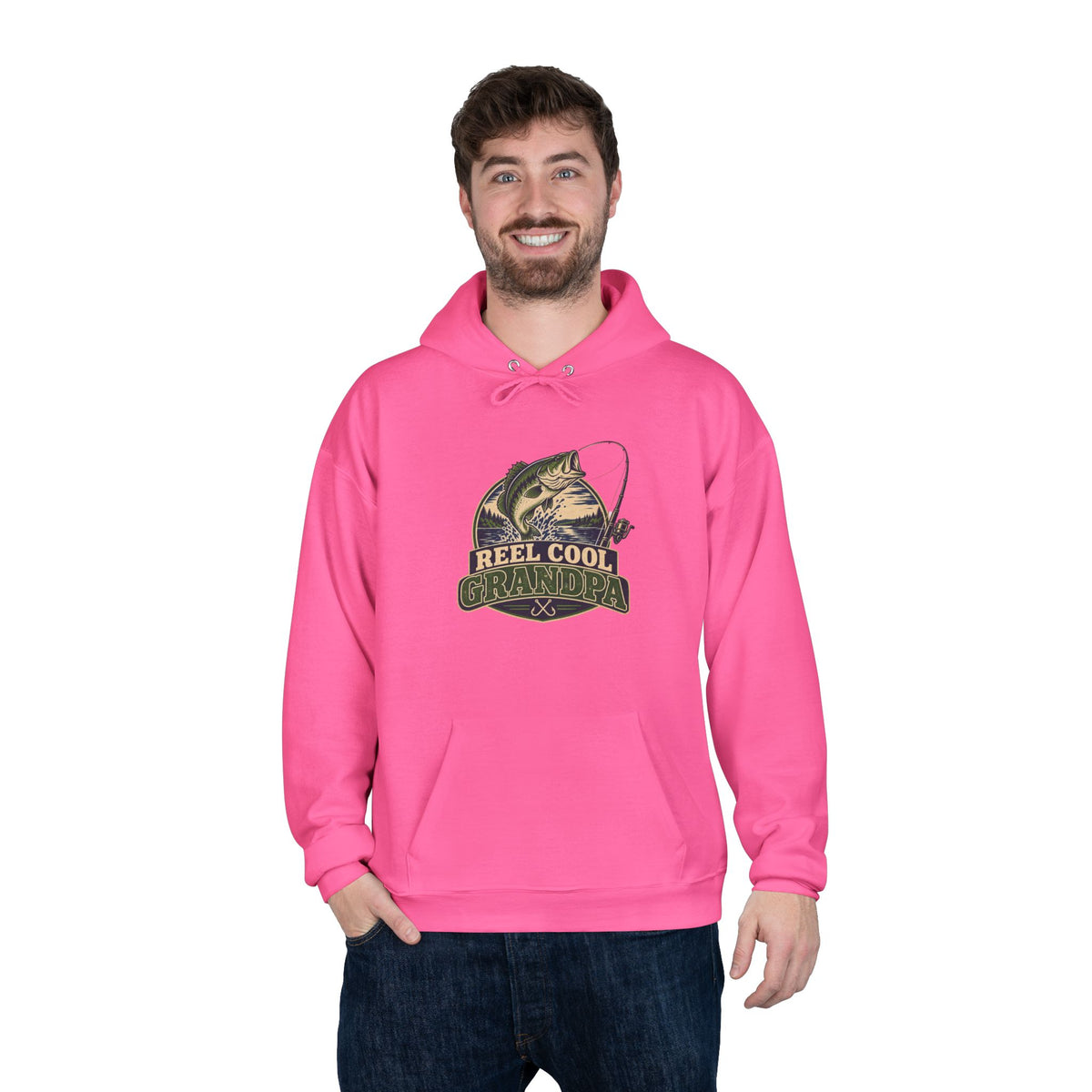 Reel Cool Grandpa Hoodie