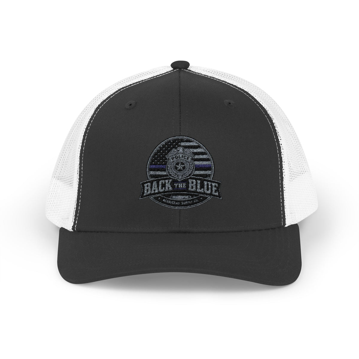 Back The Blue Snapback Trucker Hat