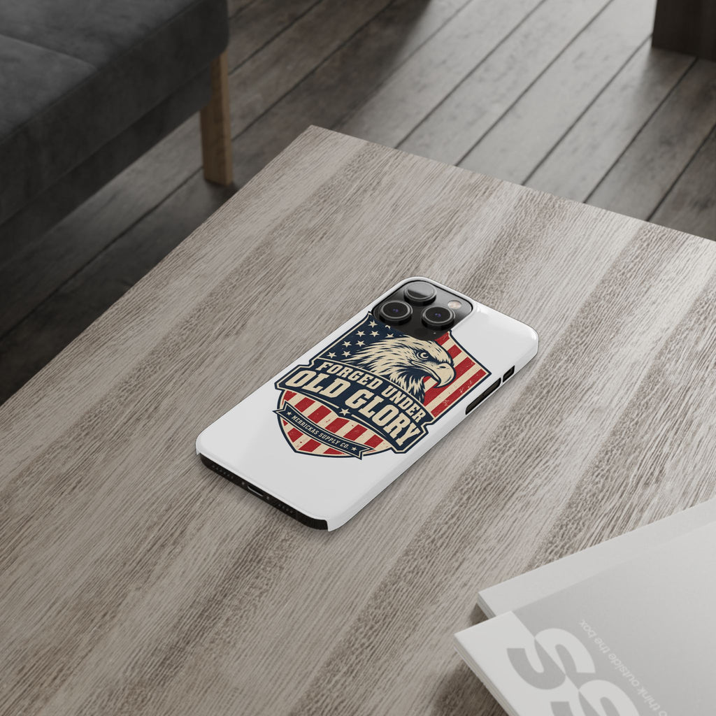 Forged Under Old Glory Phone Case