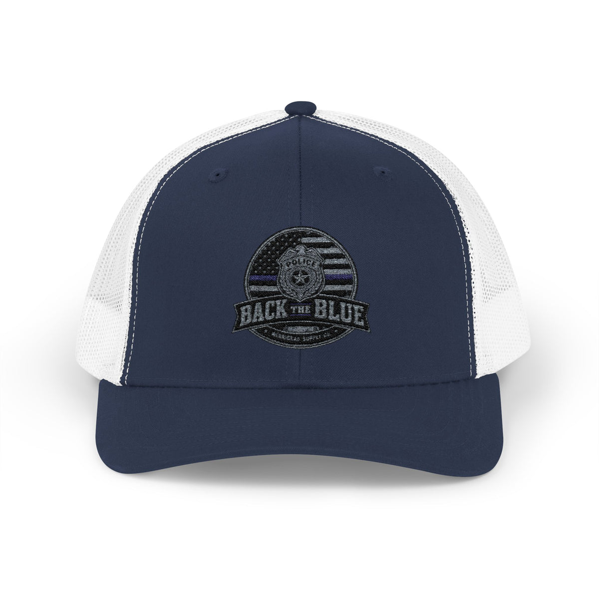 Back The Blue Snapback Trucker Hat