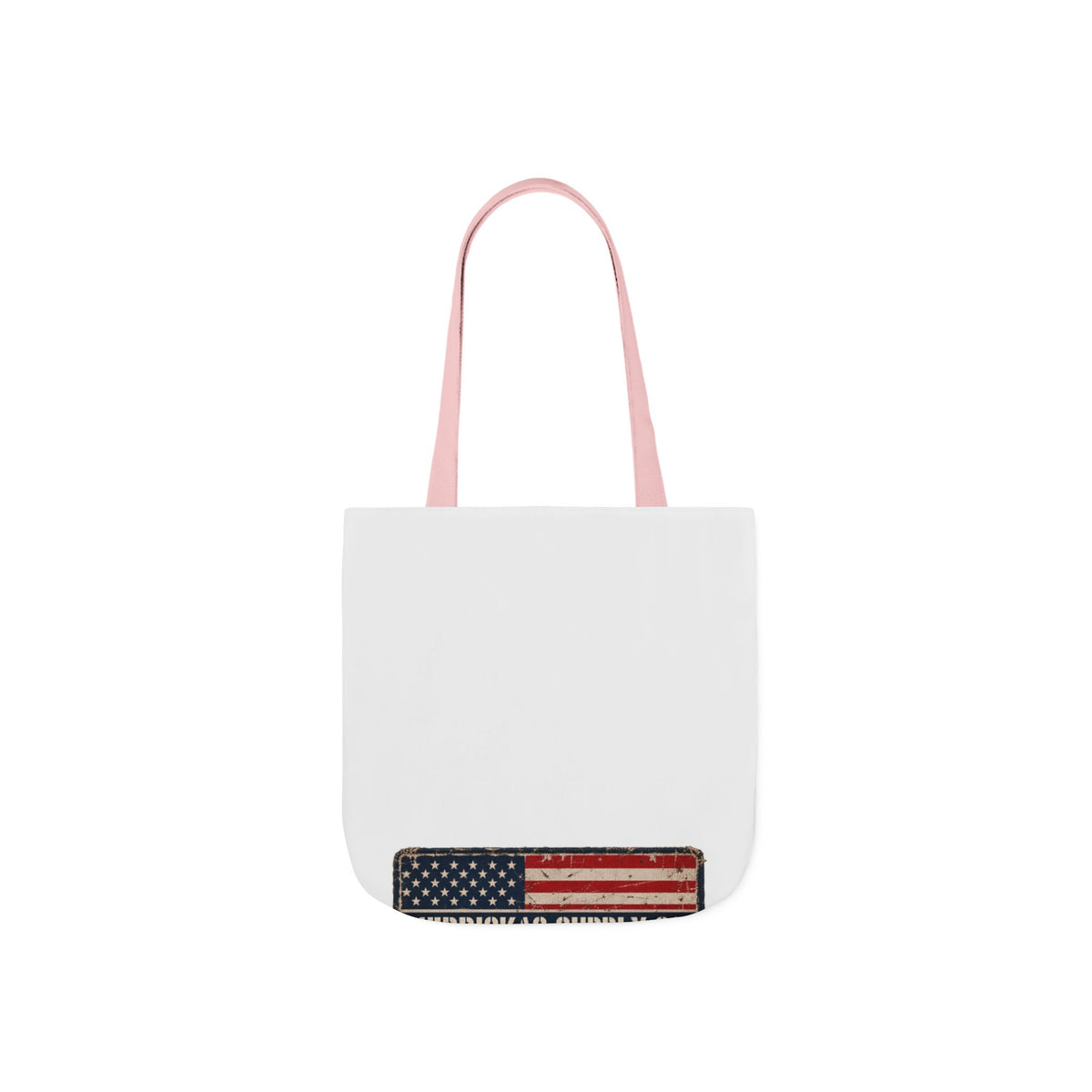 Merrickas American Flag Patch Canvas Wall Art