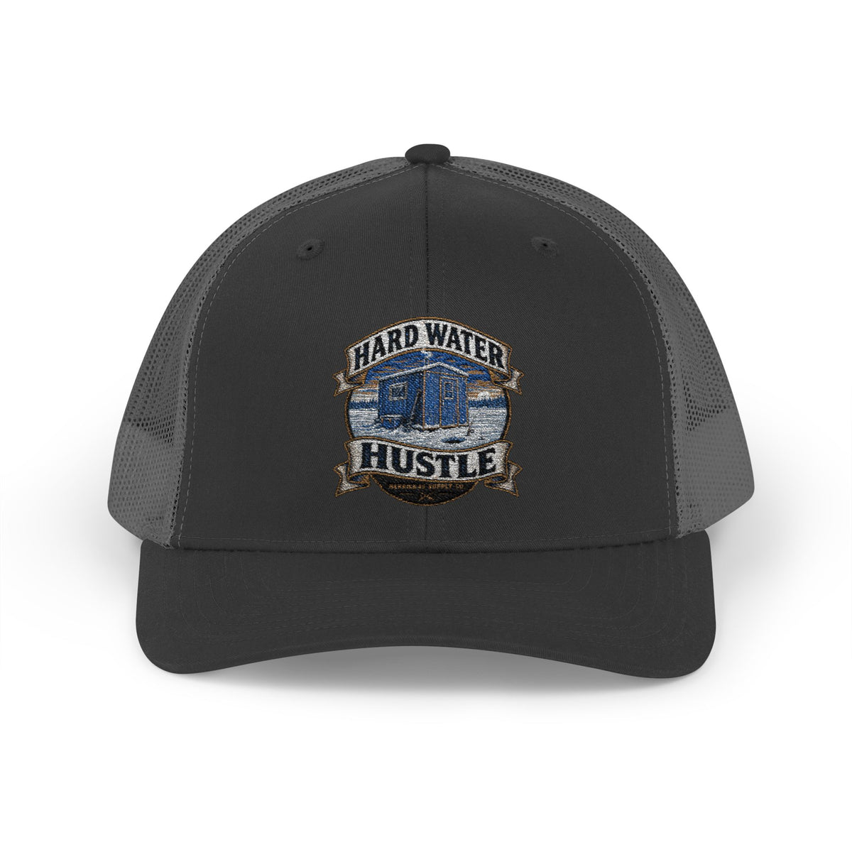 Hard Water Hustle Snapback Trucker Cap