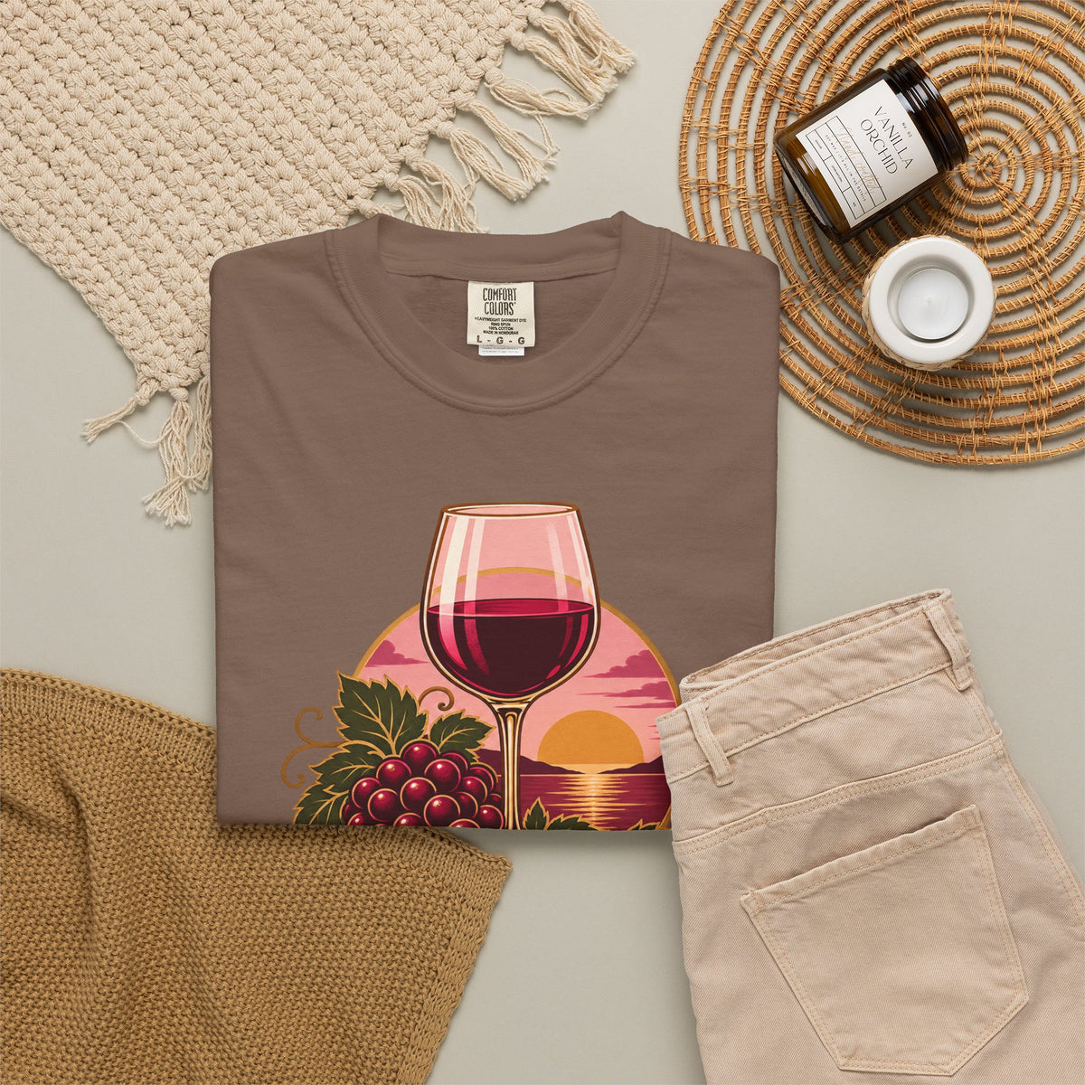 Wine About It Garment-Dyed Tee