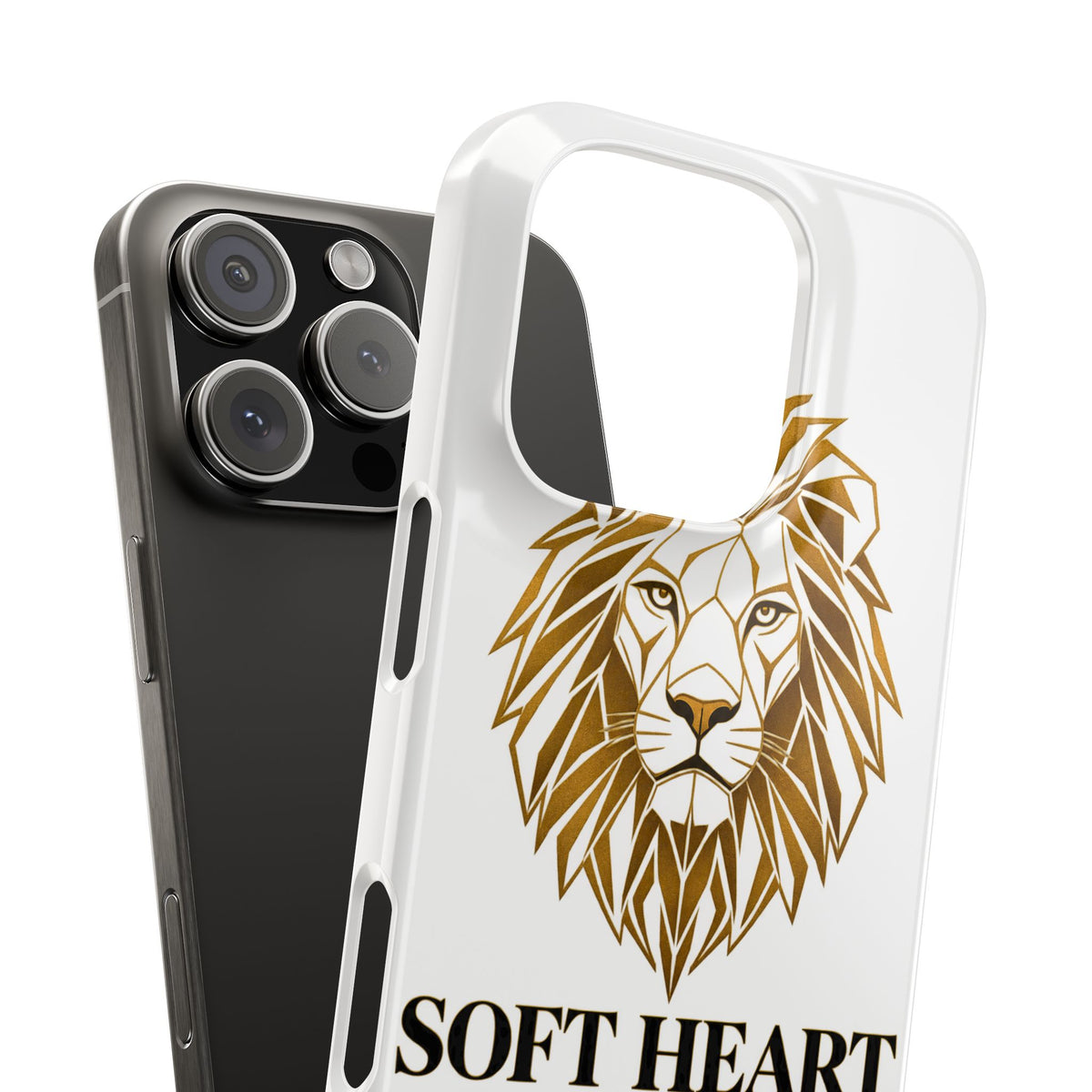 Soft Heart Iron Spine Phone Case